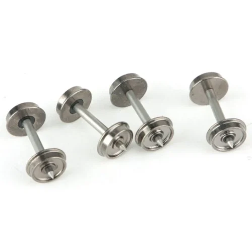 Walthers Proto 920-2300 - 33" Turned Metal Wheelsets -- With Metal Axles 12 Pack - HO Scale