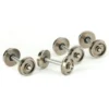 Walthers Proto 920-2305 - 36" Turned Metal Wheelsets -- With Metal Axles 100 Pack - HO Scale -Model Train Hub wal920 2305 34340.1645224433