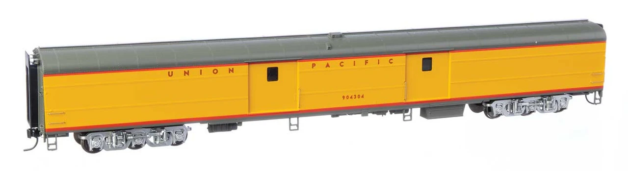Walthers Proto 920-9209 - 85' ACF Baggage Car Union Pacific (UP) #904304 (1973-91) Roadway Tool Car - HO Scale 3 Walthers Proto 920-9209 - 85' ACF Baggage Car Union Pacific (UP) #904304 (1973-91) Roadway Tool Car - HO Scale