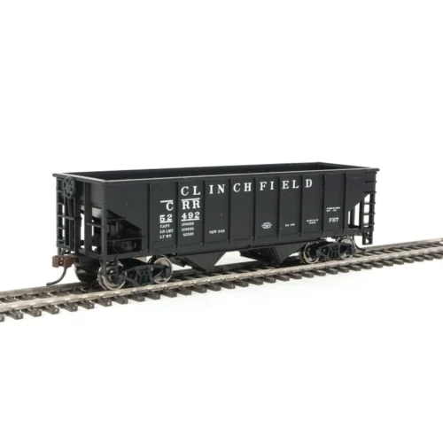 Walthers Trainline 931-1840 - Two Bay Hopper Clinchfield (CRR) 52492 - HO Scale