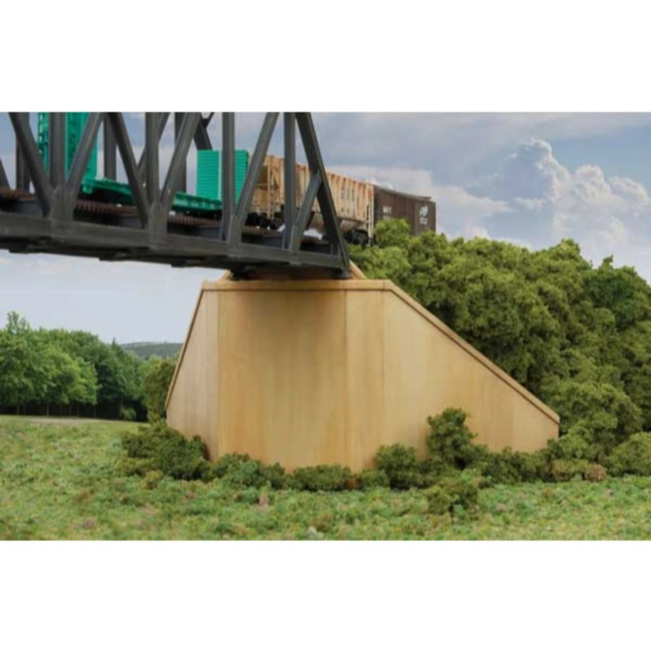 Walthers Cornerstone 933-3881 - Bridge Abutment (2) - N Scale Kit 3 Walthers Cornerstone 933-3881 - Bridge Abutment (2) - N Scale Kit