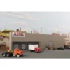 Walthers Cornerstone 933-4071 - Modern Concrete Warehouse Background Building - HO Scale Kit -Model Train Hub wal933 4071a 20347.1645224540