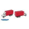 Walthers SceneMaster 949-11391 - Intl 4900 2-Axle Reefer - White/Red - HO Scale -Model Train Hub wal949 11391 97133.1645224569