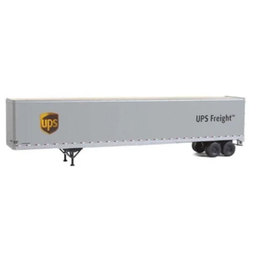 Walthers SceneMaster 949-2460 - 53' Trailer UPS Freight Shield 2 Pack - HO Scale
