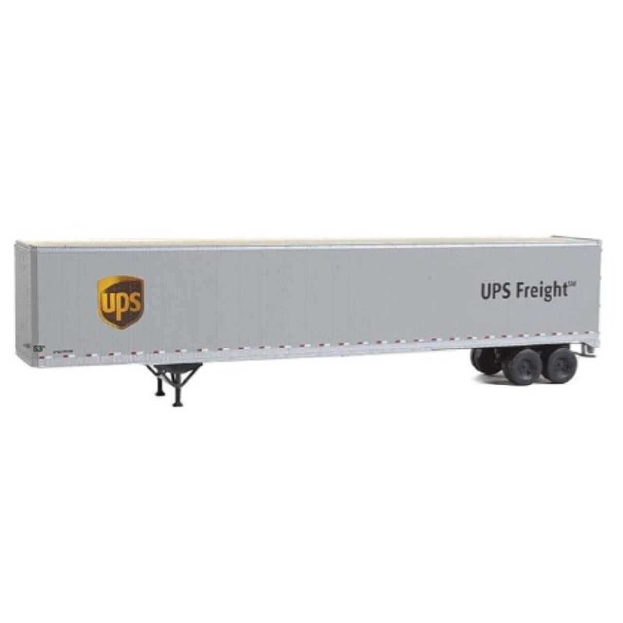 Walthers SceneMaster 949-2460 - 53' Trailer UPS Freight Shield 2 Pack - HO Scale 3 Walthers SceneMaster 949-2460 - 53' Trailer UPS Freight Shield 2 Pack - HO Scale