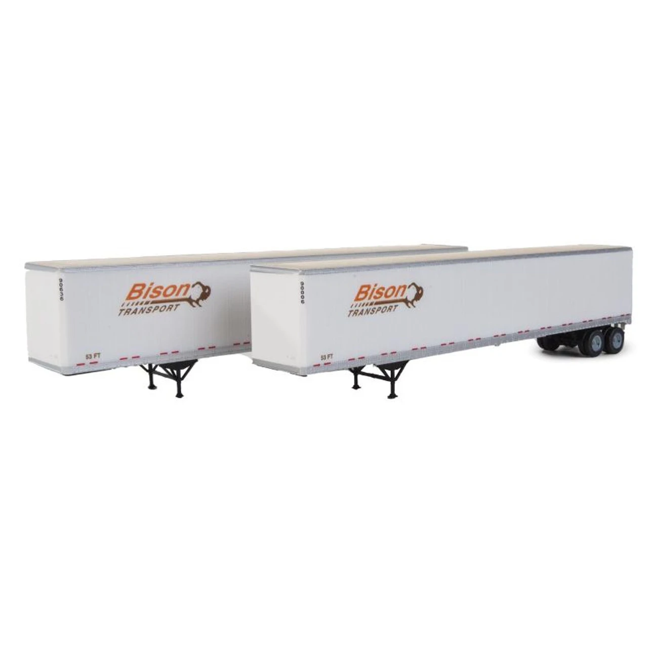 Walthers SceneMaster 949-2461 - 53' Staughton Trailer 2 Pack Bison - HO Scale 3 Walthers SceneMaster 949-2461 - 53' Staughton Trailer 2 Pack Bison - HO Scale