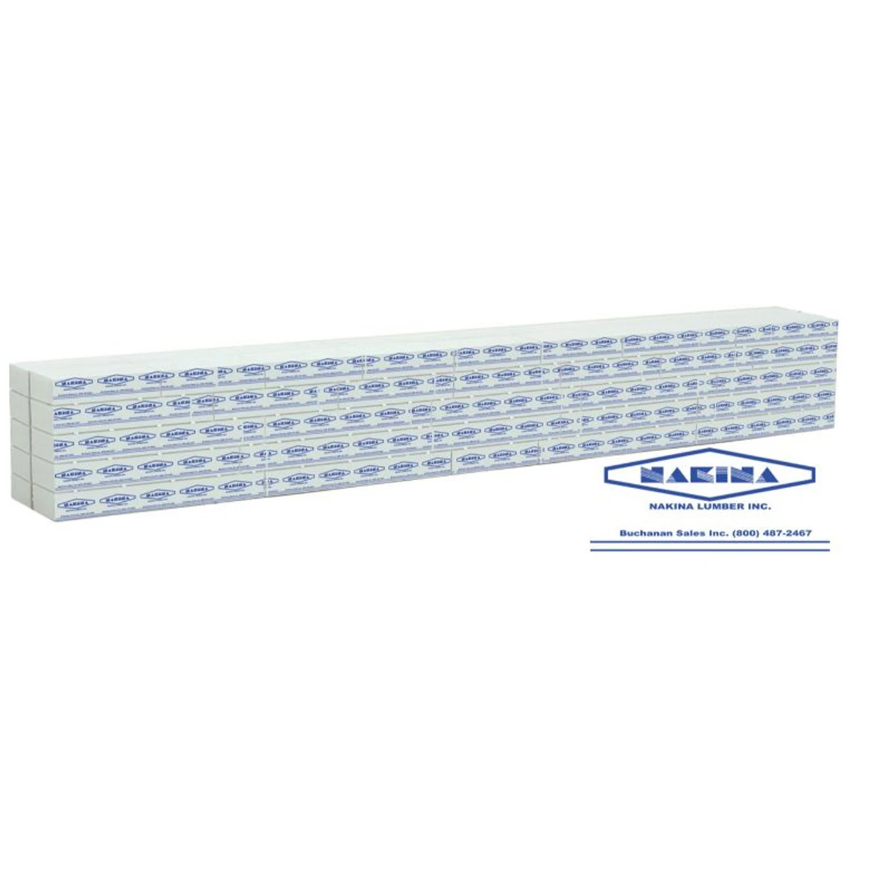 Walthers SceneMaster 949-3164 - Wrapped Lumber Load For 72' Centerbeam Nakina - HO Scale 3 Walthers SceneMaster 949-3164 - Wrapped Lumber Load For 72' Centerbeam Nakina - HO Scale