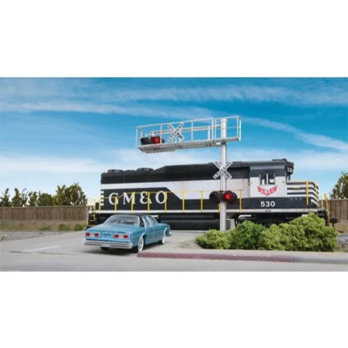 Walthers SceneMaster 949-4331 - Modern Cantilever Grade Crossing Signal - HO Scale