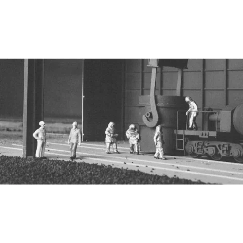 Walthers SceneMaster 949-6089 - Working People - Blast Furnace Crew - 6pc - HO Scale