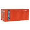 Walthers SceneMaster 949-8003 - 20' Rib Container Genstar - HO Scale -Model Train Hub wal949 8003 81352.1645224612