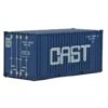 Walthers SceneMaster 949-8009 - 20' Container CAST - HO Scale -Model Train Hub wal949 8009 06331.1645224613