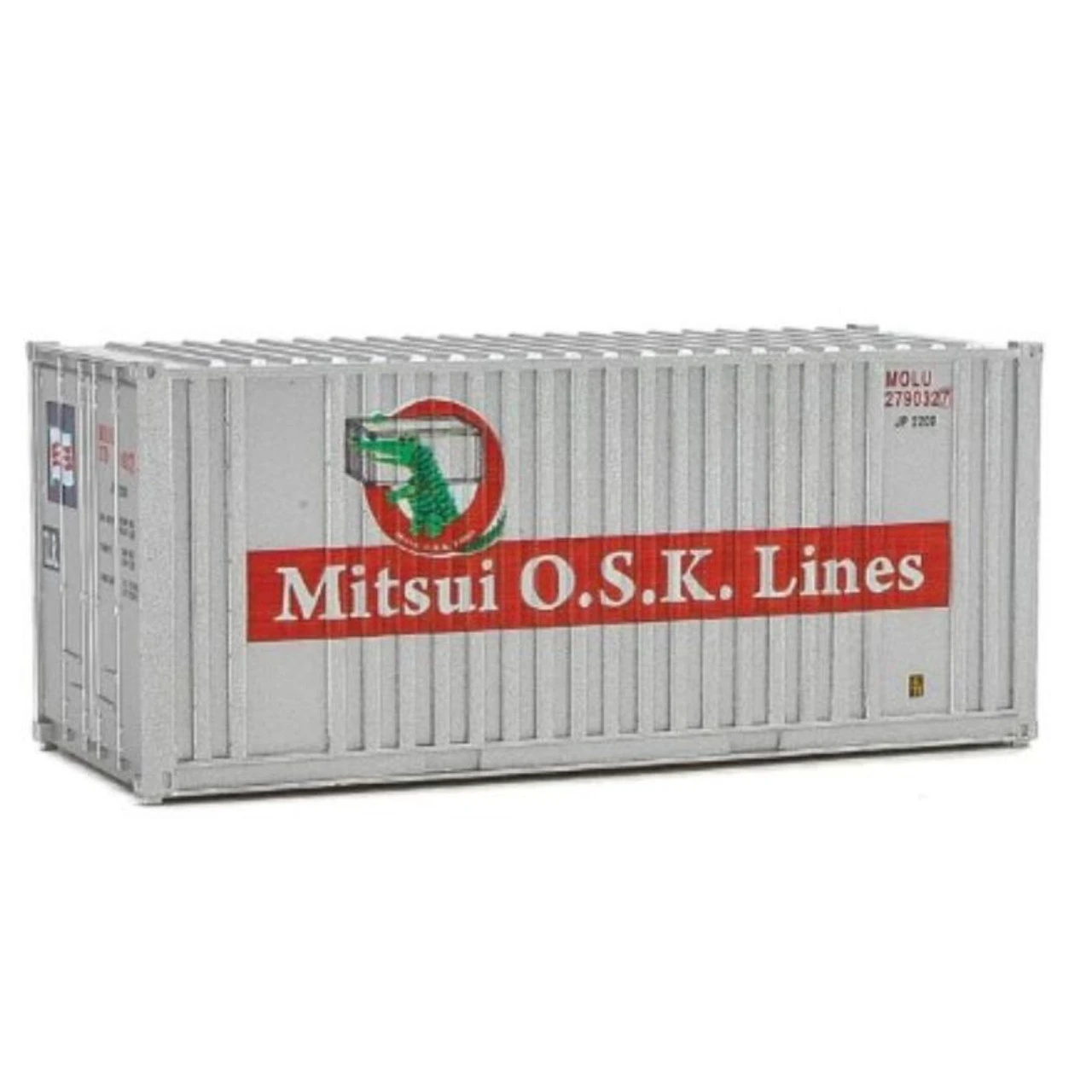 Walthers SceneMaster 949-8014 - 20' Container MOL - HO Scale 3 Walthers SceneMaster 949-8014 - 20' Container MOL - HO Scale