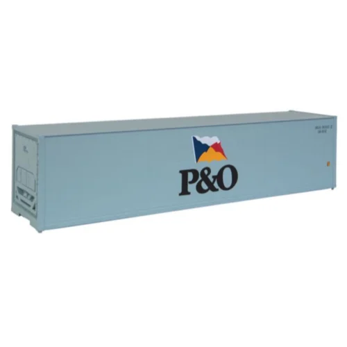 Walthers SceneMaster 949-8354 - 40' Hi Cube Smooth Side Container P&O - HO Scale