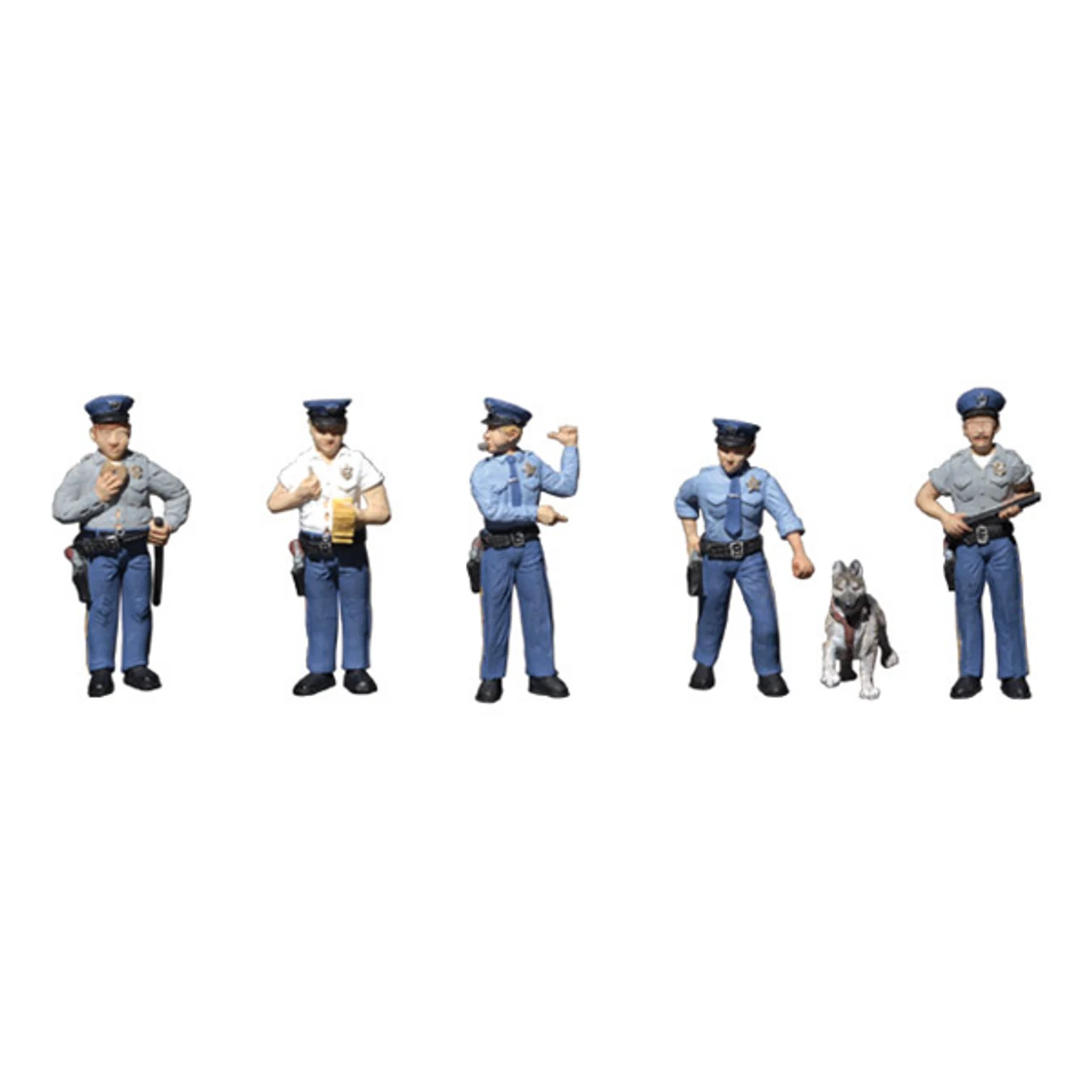 Woodland Scenics #1822 - Policemen - HO Scale 3 Woodland Scenics #1822 - Policemen - HO Scale