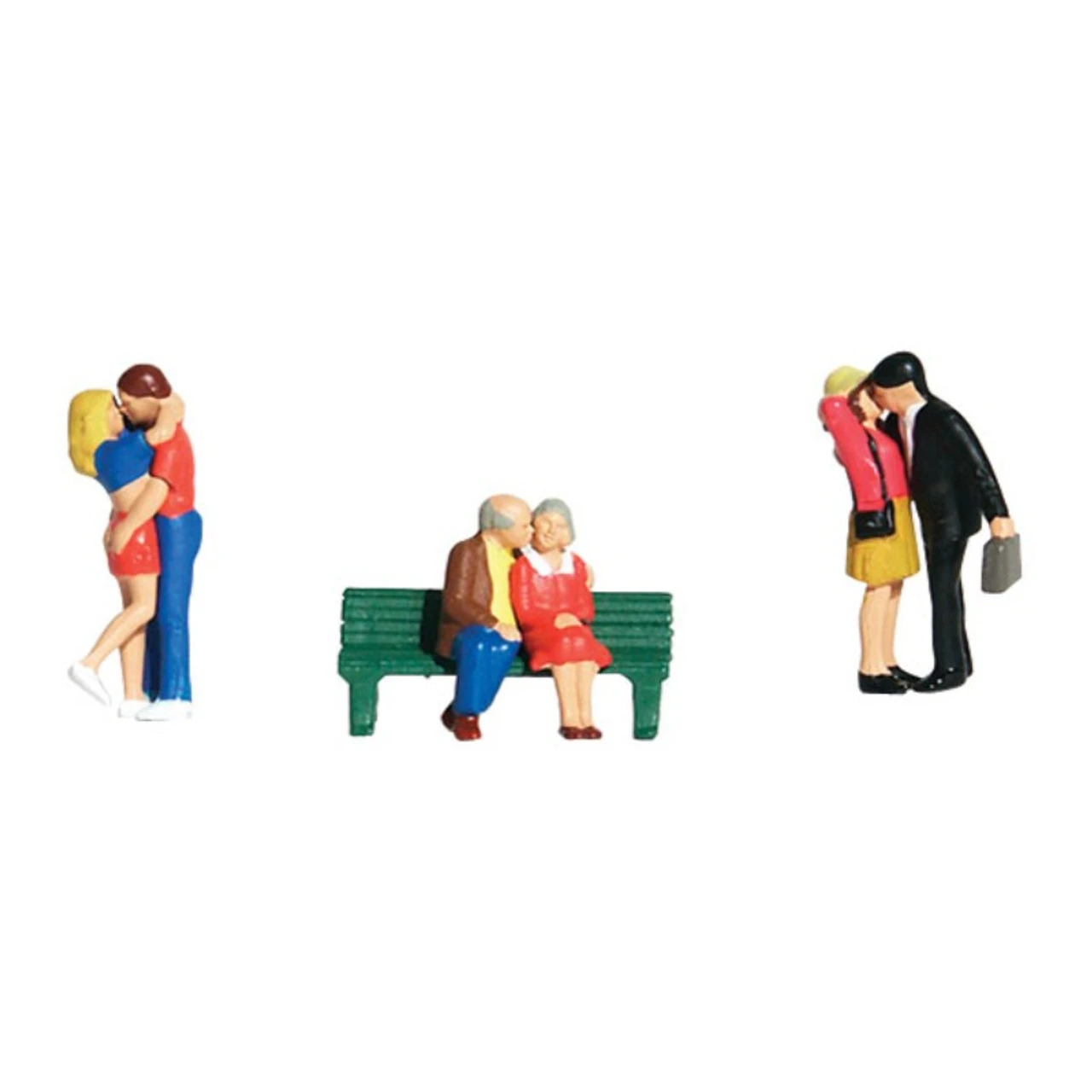 Woodland Scenics #1833 - Lovers - HO Scale 3 Woodland Scenics #1833 - Lovers - HO Scale