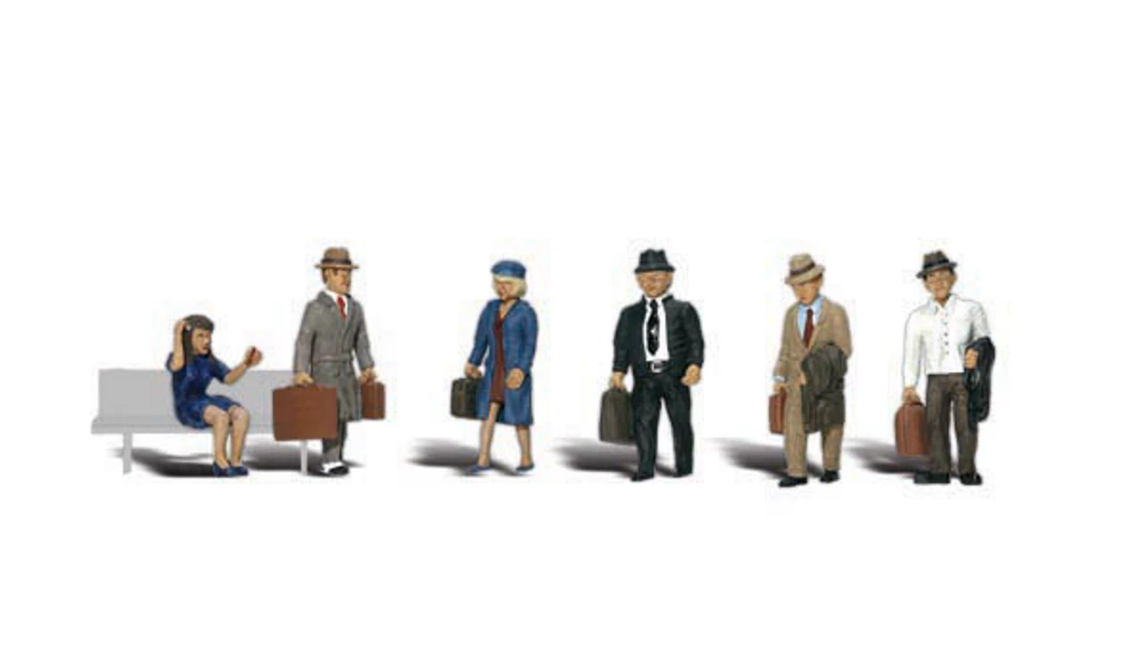 Woodland Scenics #1840 - Travelers - HO Scale 3 Woodland Scenics #1840 - Travelers - HO Scale