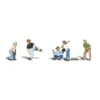 Woodland Scenics #1869 - Baseball Players I - HO Scale -Model Train Hub woo1869 18979.1645224752