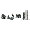 Woodland Scenics #1885 - Black Bears - HO Scale 2 Woodland Scenics #1885 - Black Bears - HO Scale -Model Train Hub woo1885 28367.1645224755