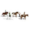Woodland Scenics #1889 - Horseback Riders - HO Scale -Model Train Hub woo1889 49818.1645224755