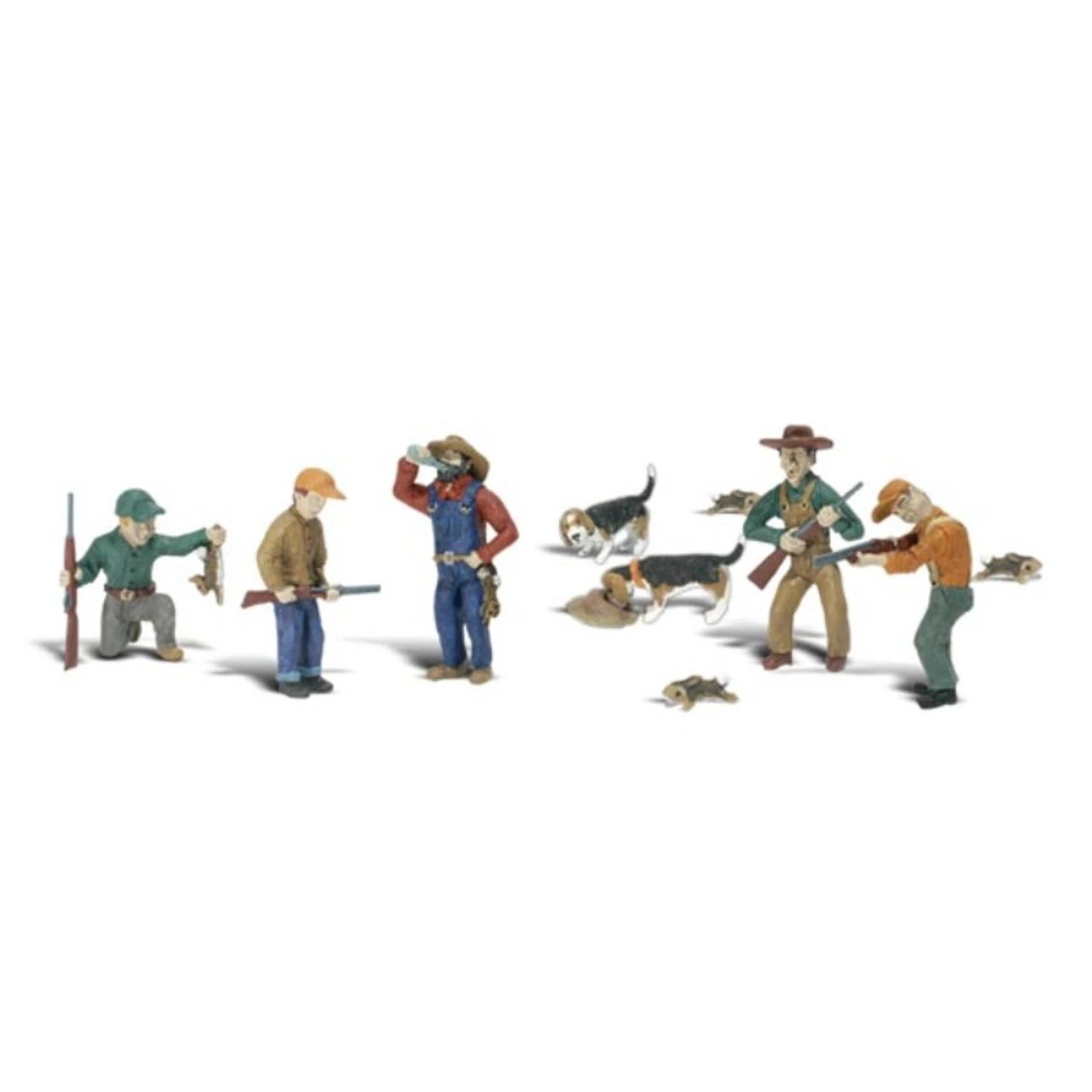 Woodland Scenics #1903 - Rabbit Hunt- HO Scale 3 Woodland Scenics #1903 - Rabbit Hunt- HO Scale