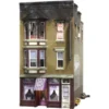 Woodland Scenics 5051 - Betty's Burning Building - HO Scale -Model Train Hub woo5051 39729.1645224845