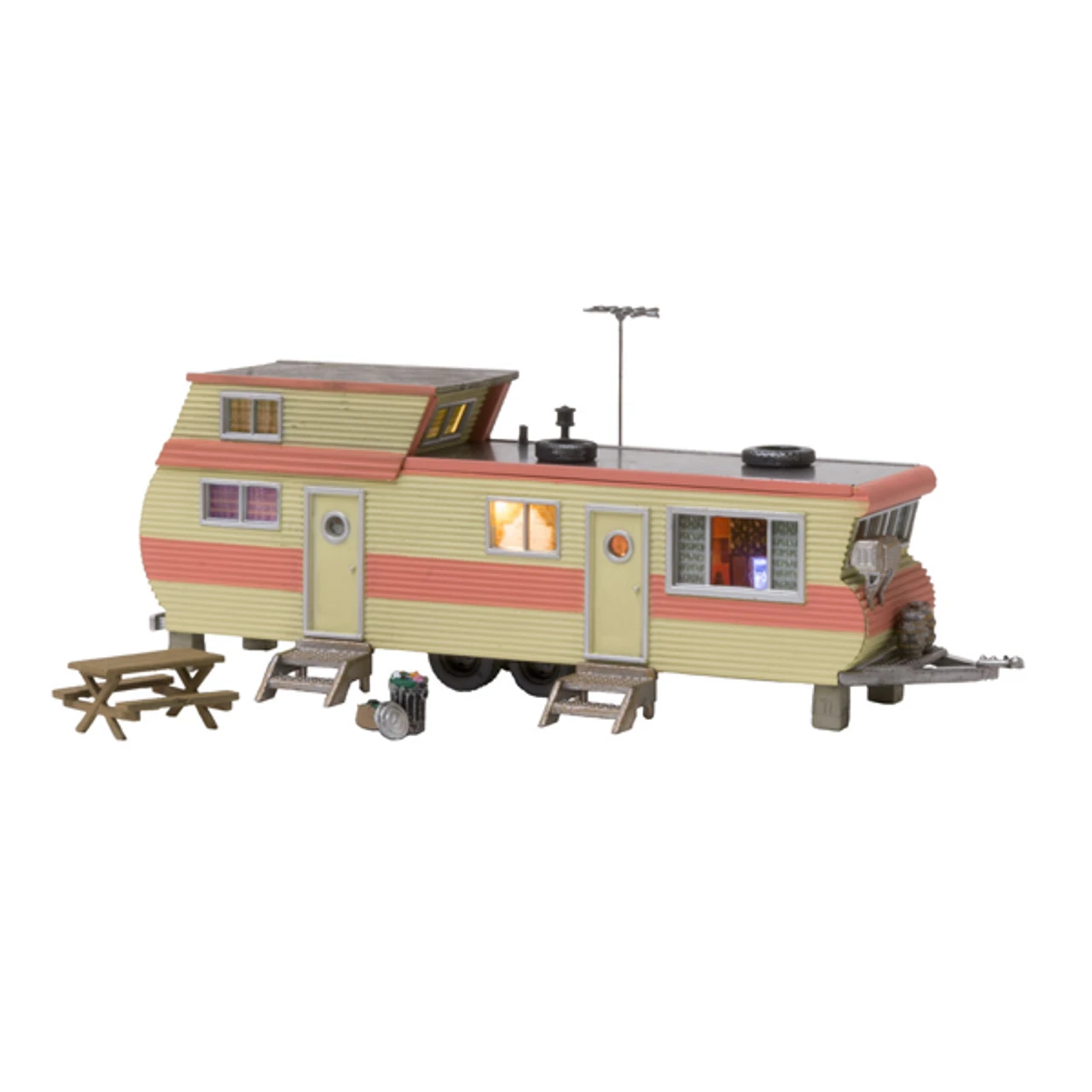 Woodland Scenics #5061 - Double Decker Trailer - HO Scale 3 Woodland Scenics #5061 - Double Decker Trailer - HO Scale